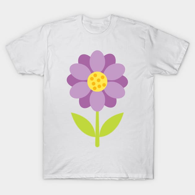Cute Colorful Daisy T-Shirt by SWON Design